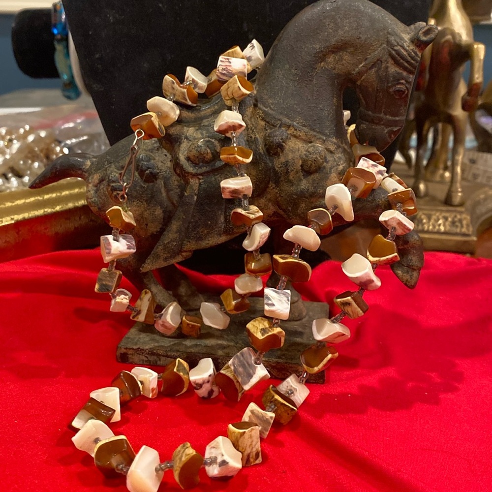 Artisan Conch Shell Necklace